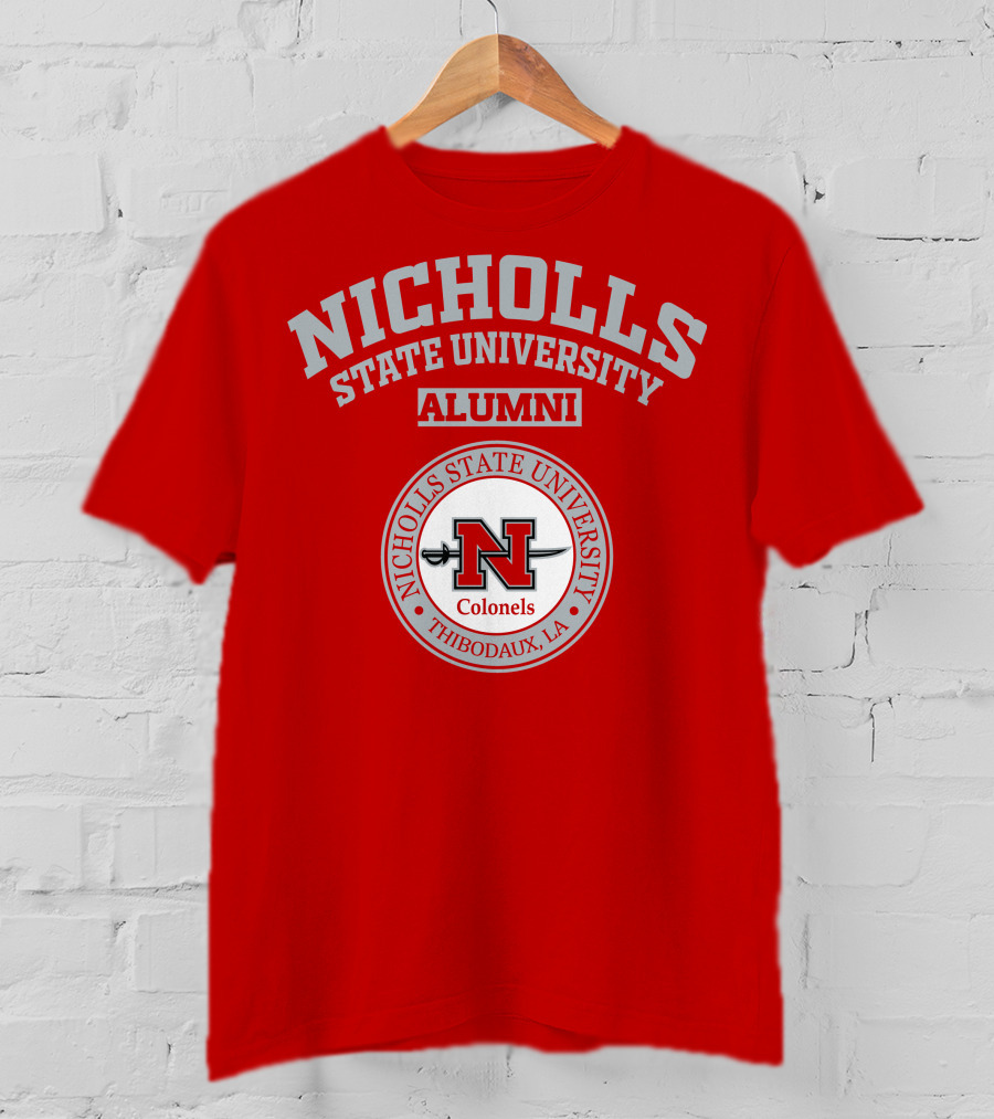 Nicholls State University Alumni Colonels Thibodaux LA T-Shirt