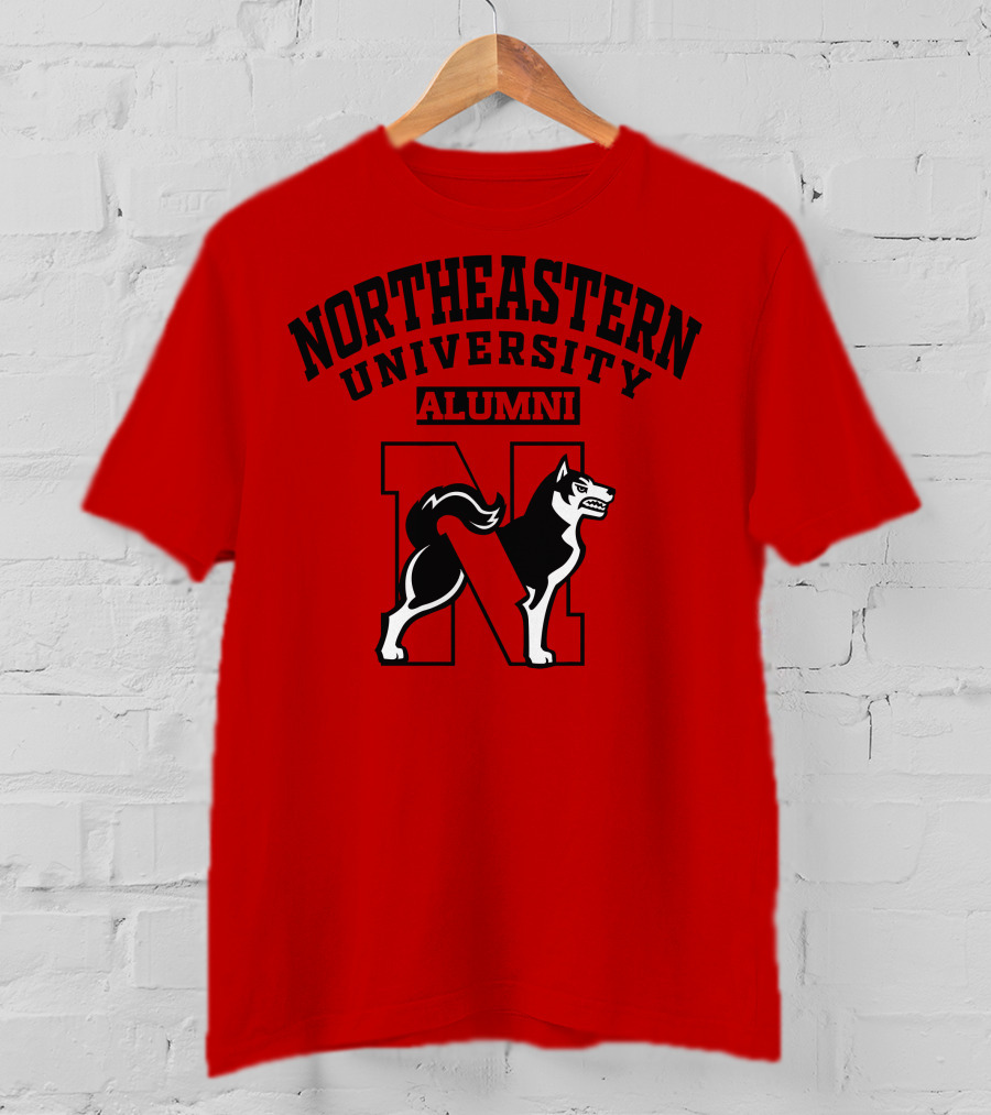 Northeastern University Alumni Husky T-Shirt