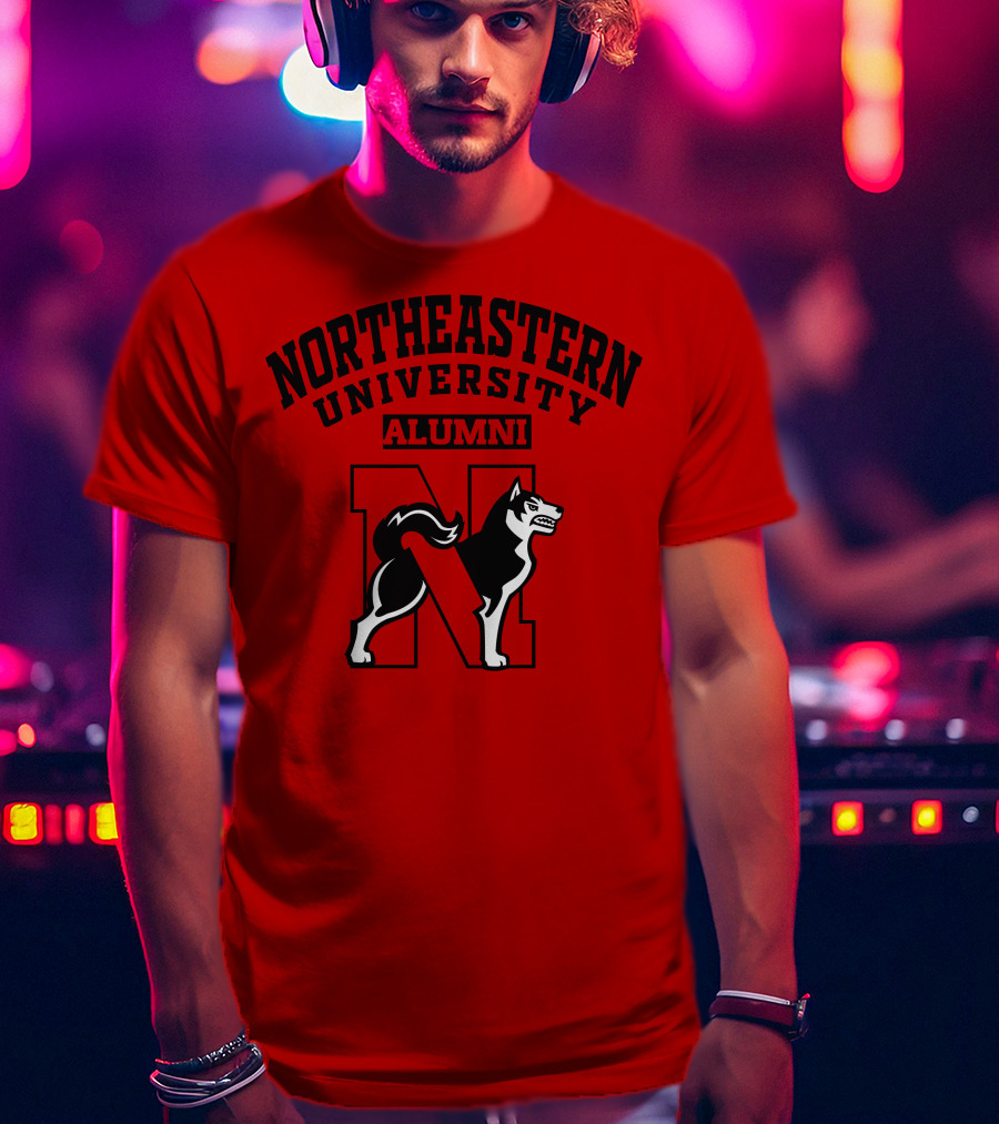Northeastern University Alumni Husky T-Shirt