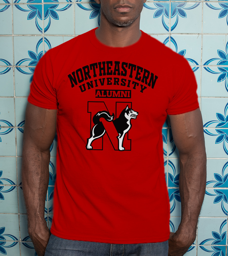 Northeastern University Alumni Husky T-Shirt
