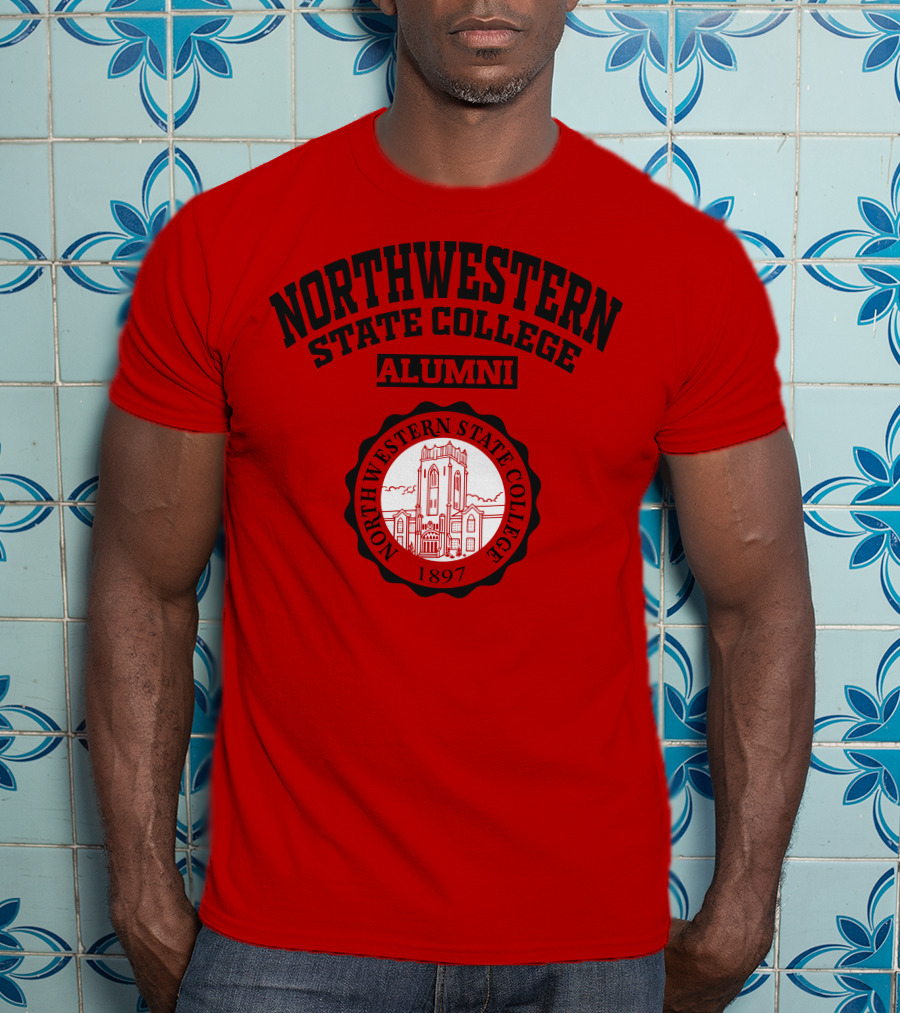 Northwestern State College Alumni 1897 Emblem T-Shirt
