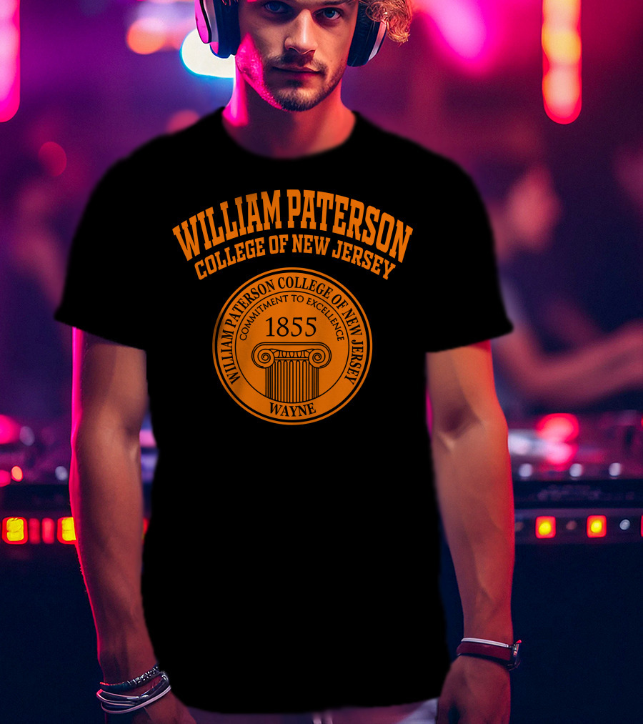 William Paterson College Of New Jersey 1855 Wayne Commitment To Excellence T-Shirt