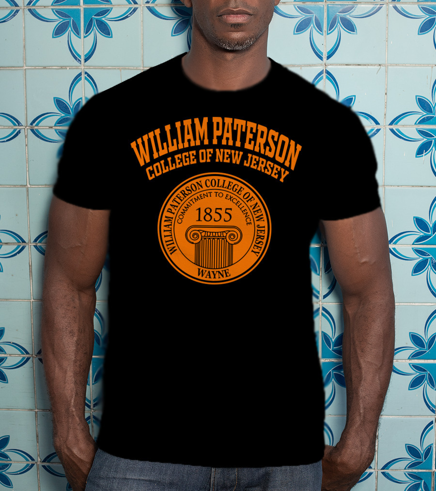 William Paterson College Of New Jersey 1855 Wayne Commitment To Excellence T-Shirt