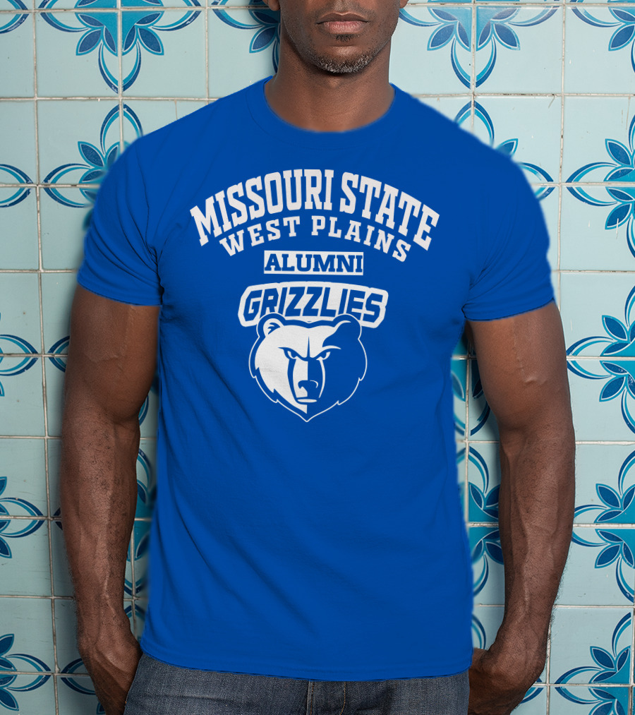 Missouri State West Plains Alumni Grizzlies Bear T-Shirt