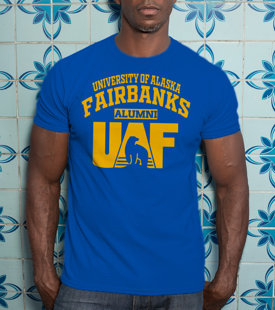 University Of Alaska Fairbanks Alumni UAF Bear T-Shirt
