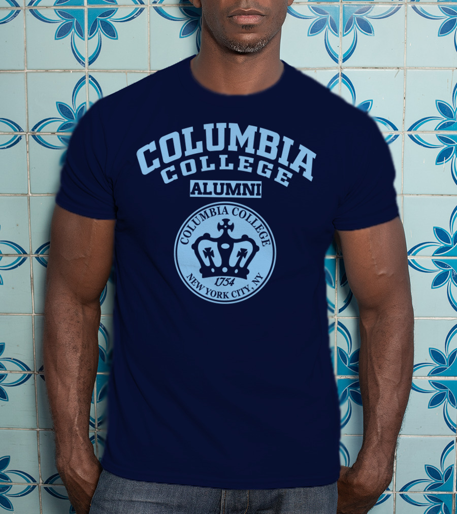 Columbia College Alumni New York City 1754 T-Shirt