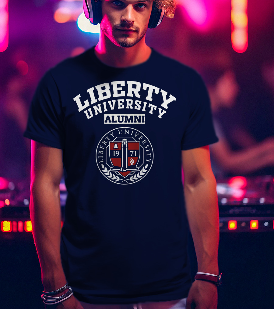 Liberty University Alumni 1971 Seal Emblem T-Shirt