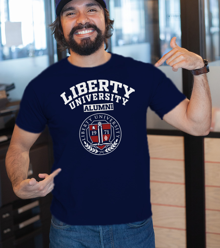 Liberty University Alumni 1971 Seal Emblem T-Shirt