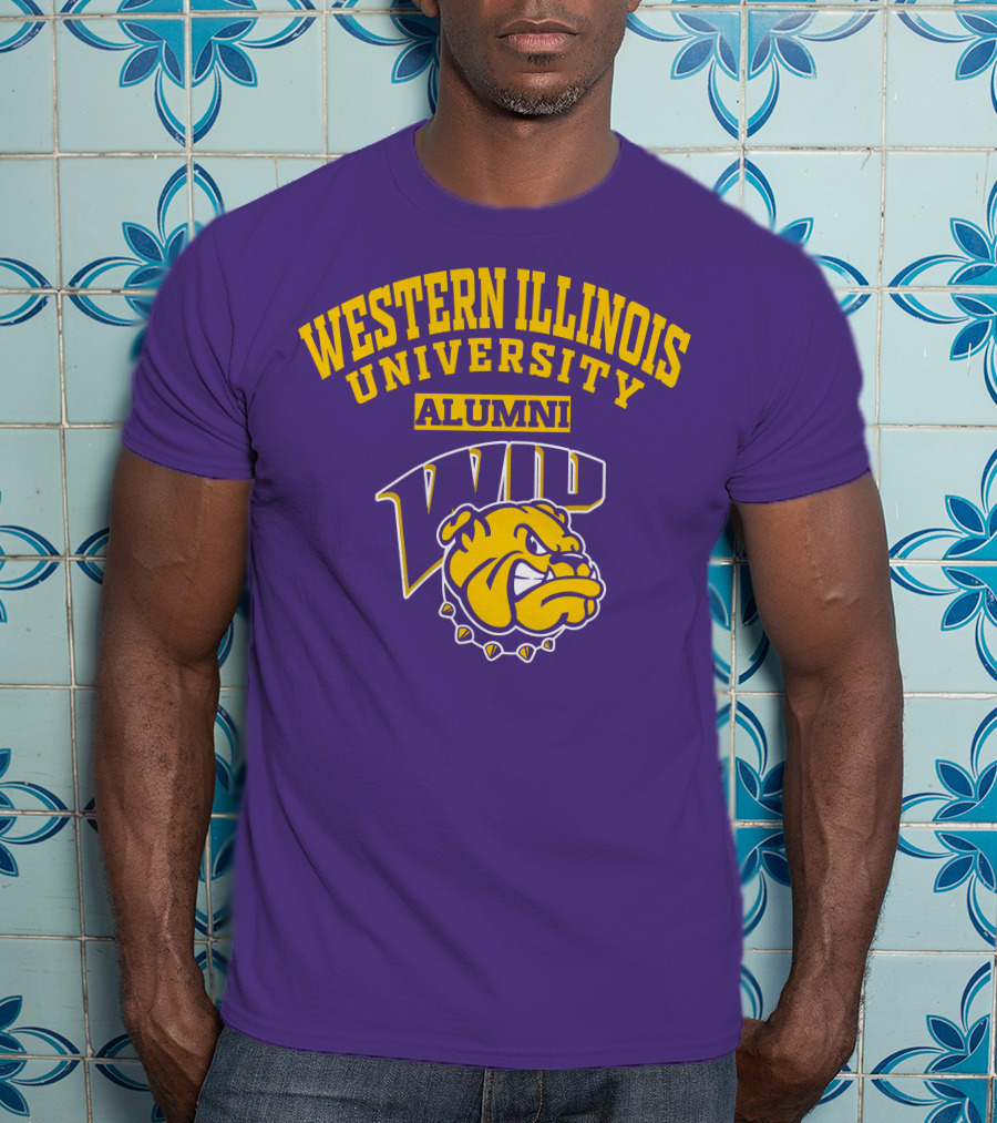 Western Illinois University Alumni WIU Bulldog T-Shirt