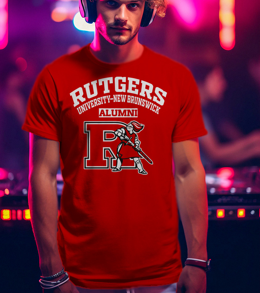 Rutgers University-New Brunswick Alumni Scarlet Knight R T-Shirt