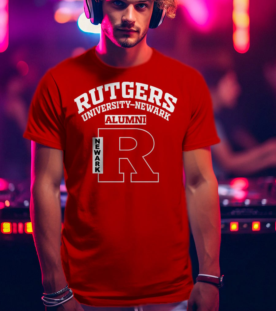Rutgers University-Newark Alumni Newark R T-Shirt