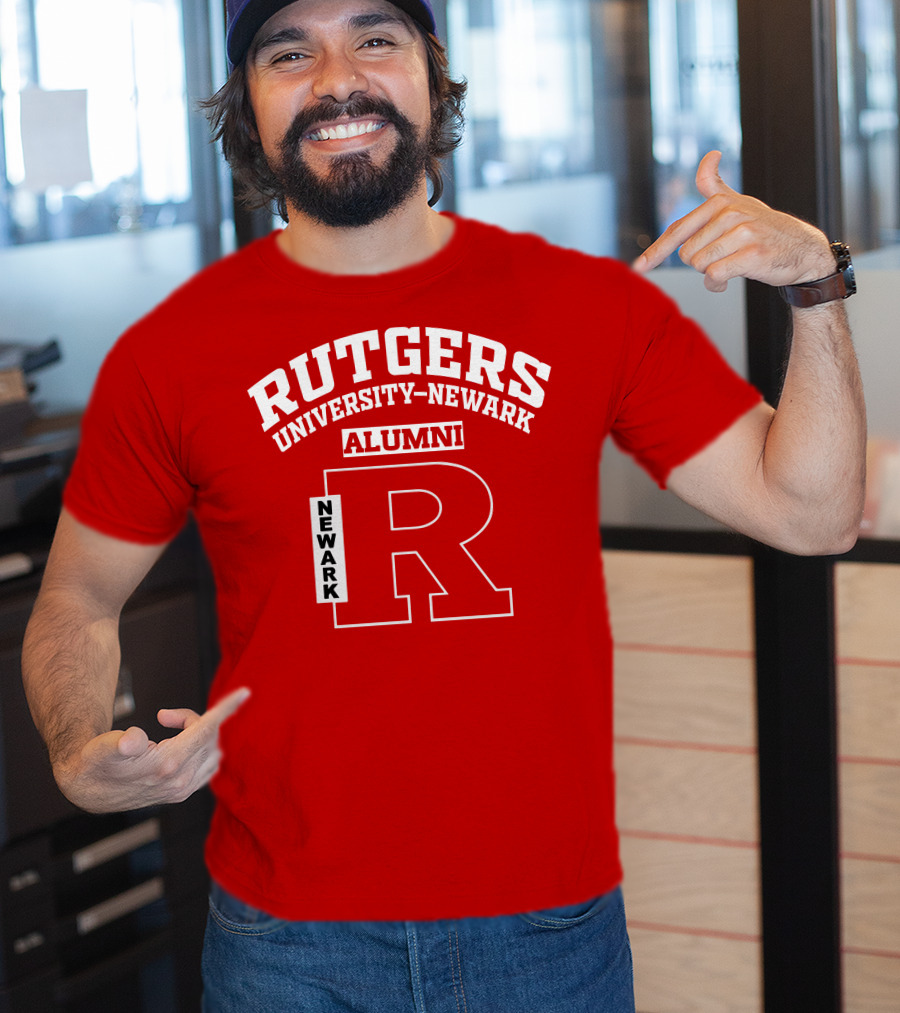 Rutgers University-Newark Alumni Newark R T-Shirt