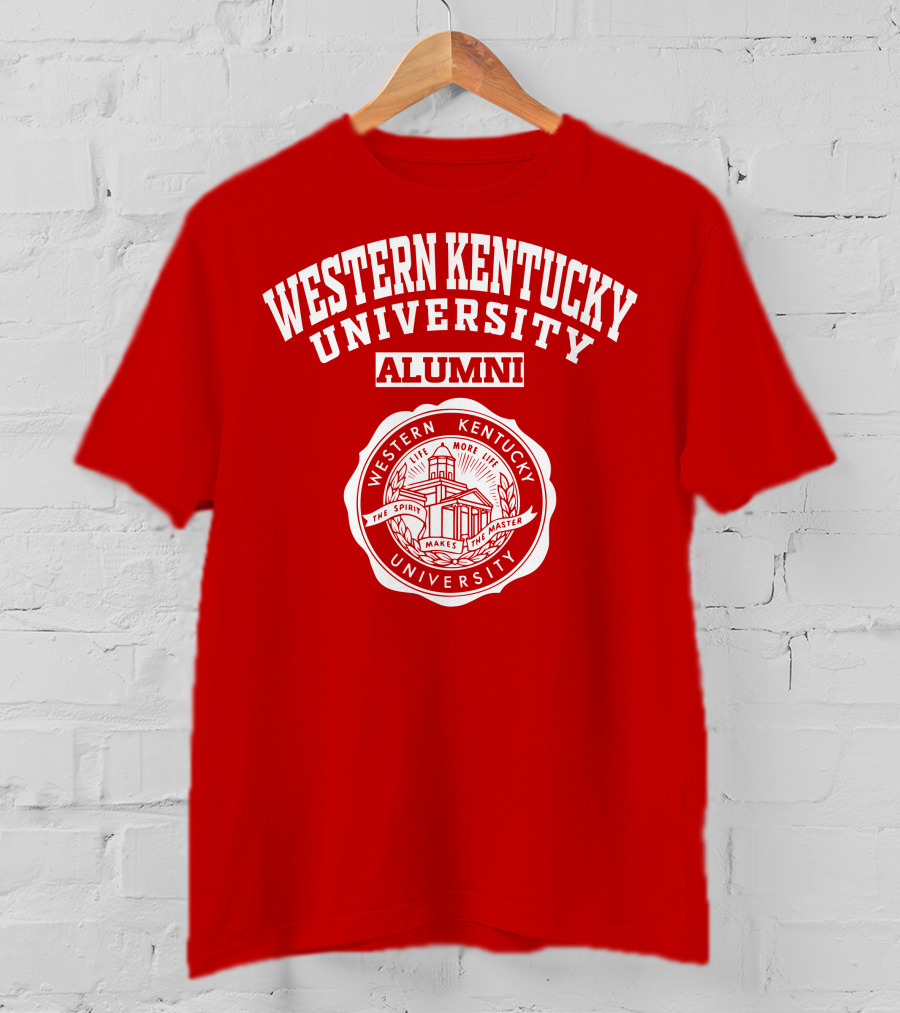 Western Kentucky University Alumni Seal Spirit Makes The Master T-Shirt