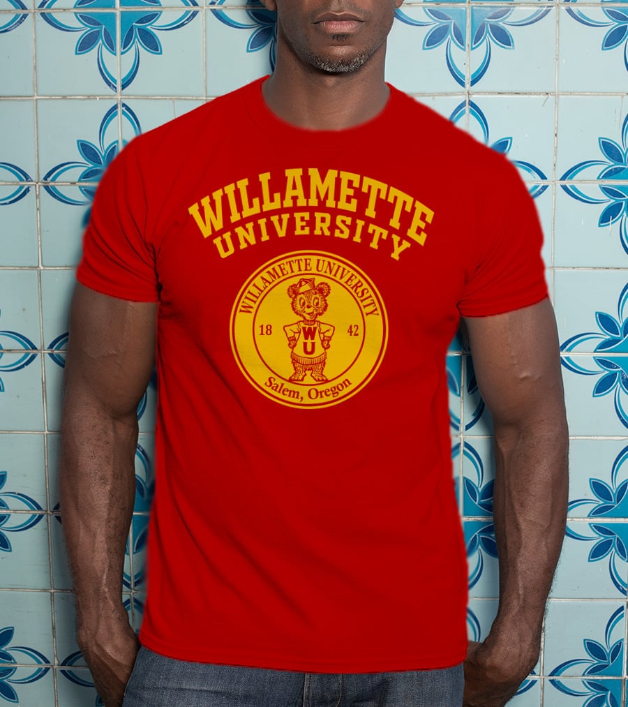 Willamette University Salem Oregon 1842 Bearcat T-Shirt