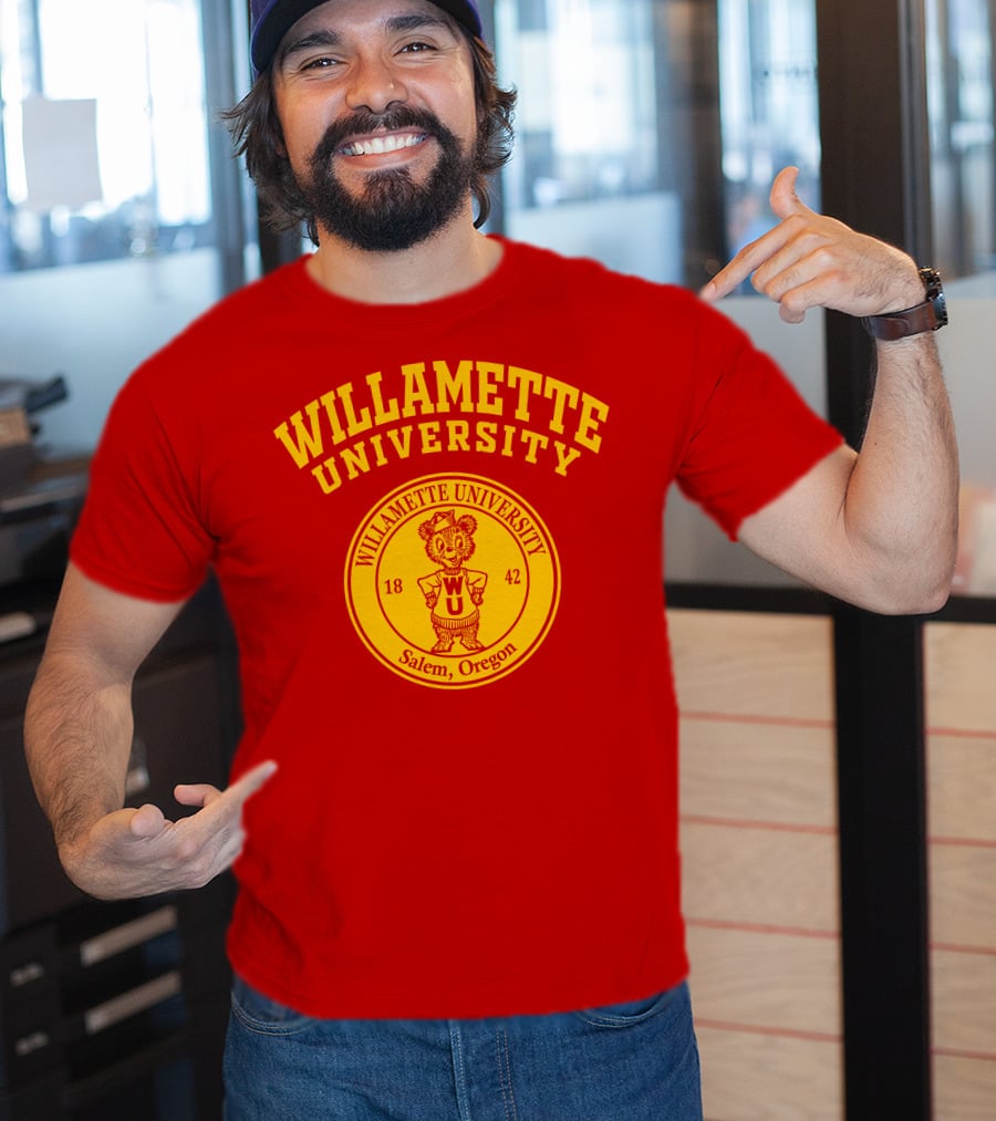Willamette University Salem Oregon 1842 Bearcat T-Shirt