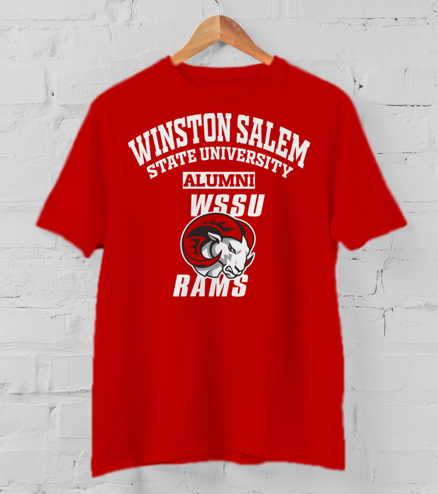 Winston Salem State University Alumni WSSU Rams T-Shirt