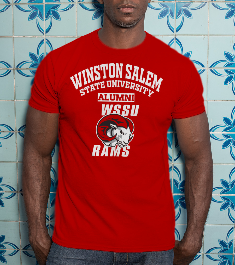 Winston Salem State University Alumni WSSU Rams T-Shirt