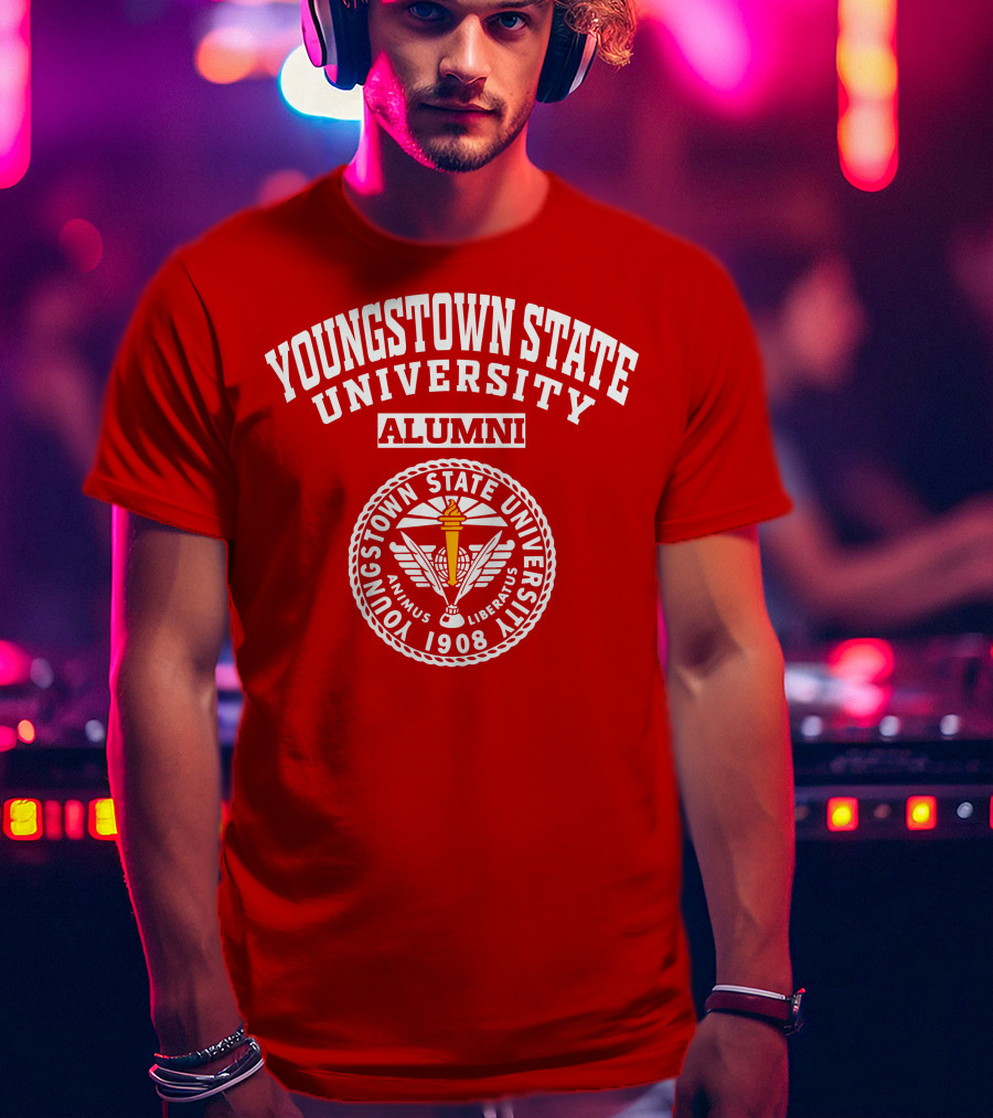 Youngstown State University Alumni 1908 Alumnus Liberatus T-Shirt