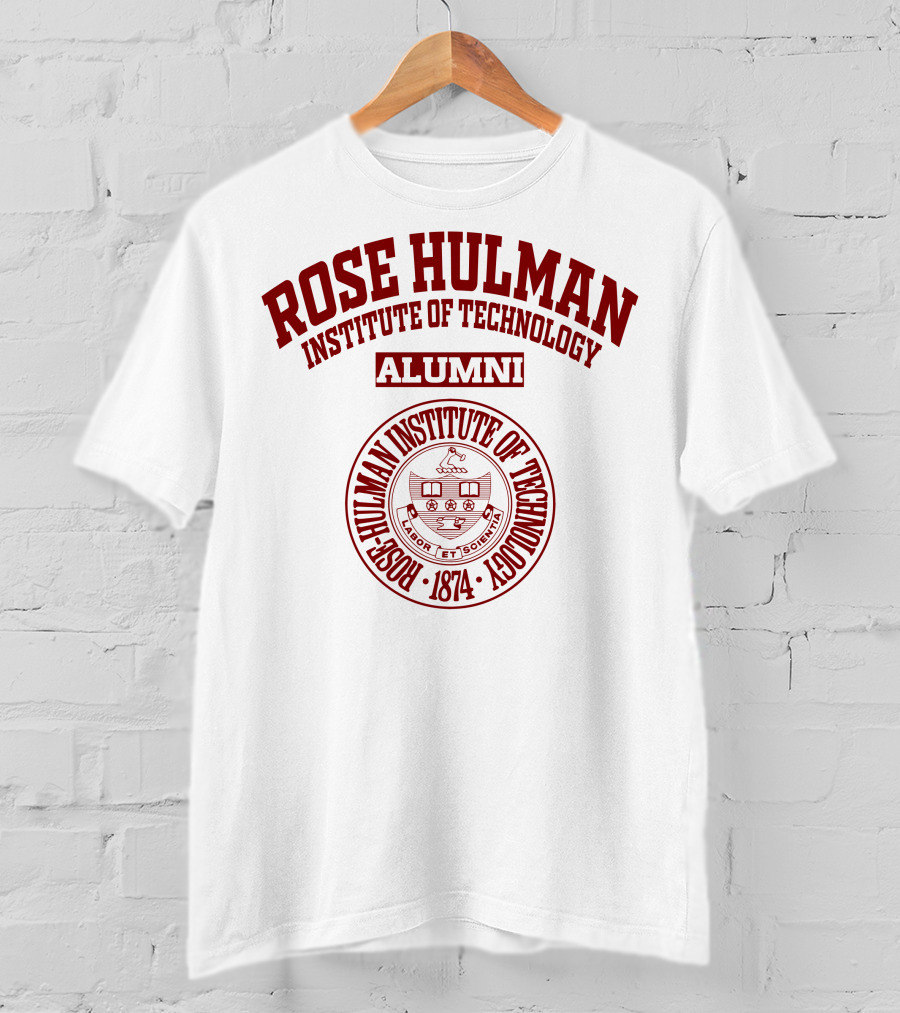 Rose Hulman Institute Of Technology Alumni Seal 1874 T-Shirt