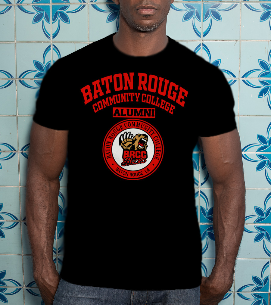 Baton Rouge Community College Alumni BRCC Bears Baton Rouge LA T-Shirt