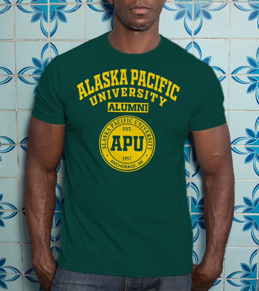 Alaska Pacific University Alumni APU Est. 1957 Anchorage AK T-Shirt