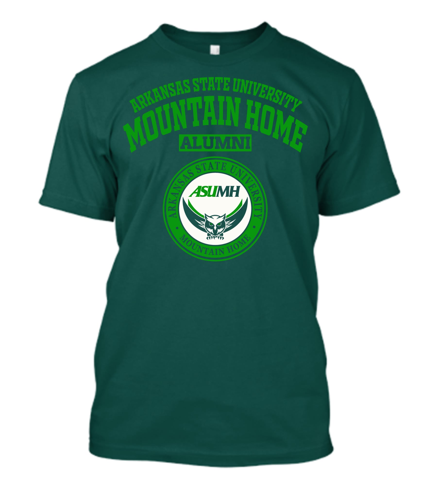 Arkansas State University Mountain Home ASUMH Alumni Owl T-Shirt