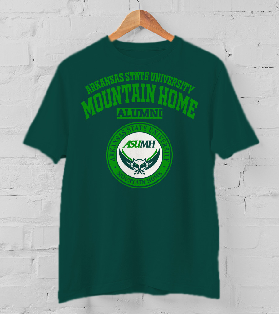 Arkansas State University Mountain Home ASUMH Alumni Owl T-Shirt