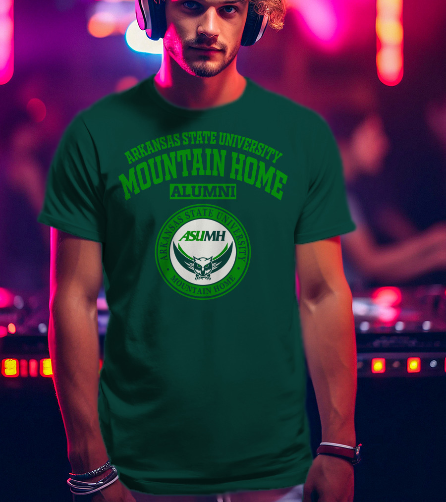 Arkansas State University Mountain Home ASUMH Alumni Owl T-Shirt