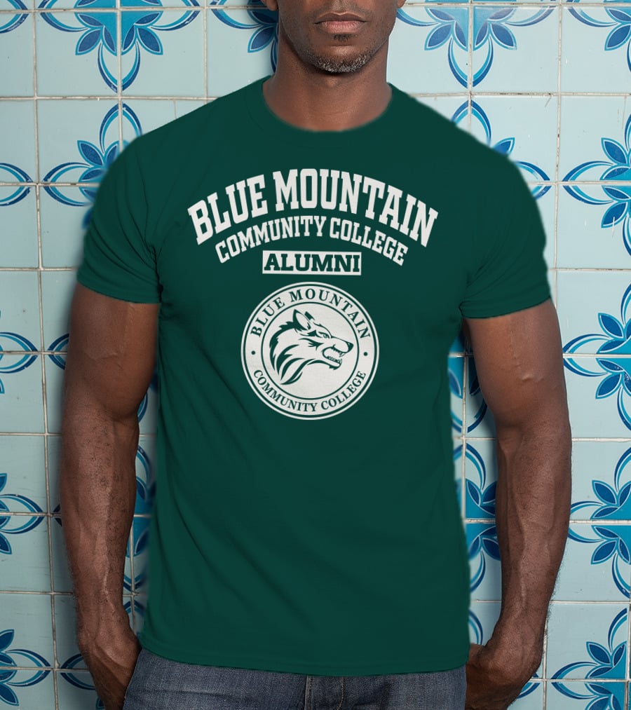 Blue Mountain Community College Alumni Wolf T-Shirt