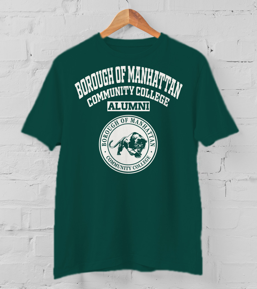 Borough Of Manhattan Community College Alumni Panther T-Shirt