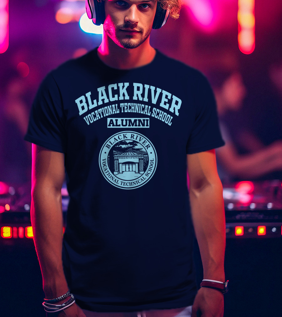 Black River Vocational Technical School Alumni Seal T-Shirt