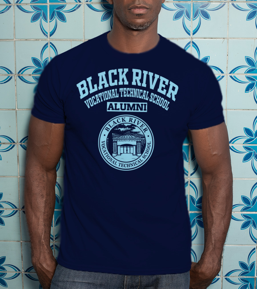 Black River Vocational Technical School Alumni Seal T-Shirt