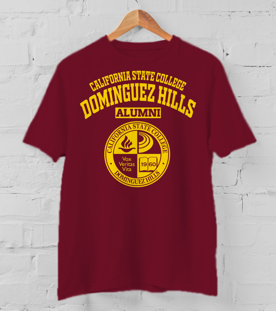 California State College Dominguez Hills Alumni Vox Veritas Vita 1960 T-Shirt