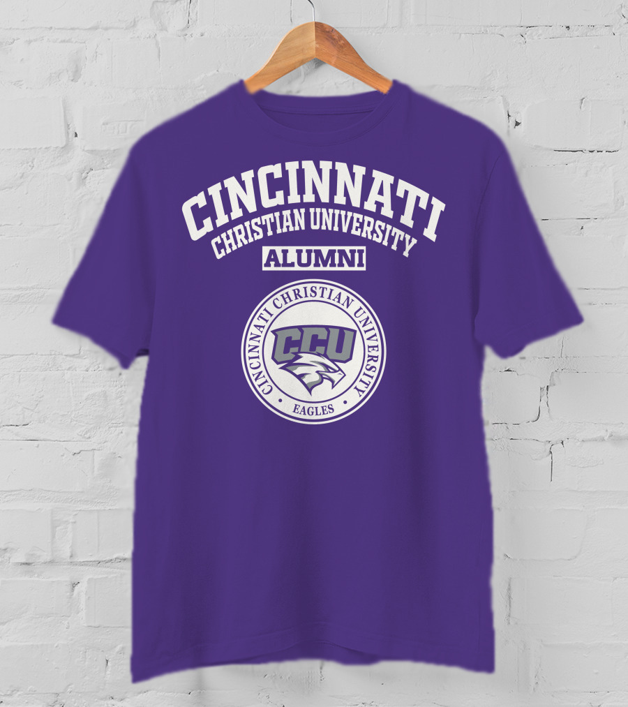 Cincinnati Christian University CCU Eagles Alumni T-Shirt