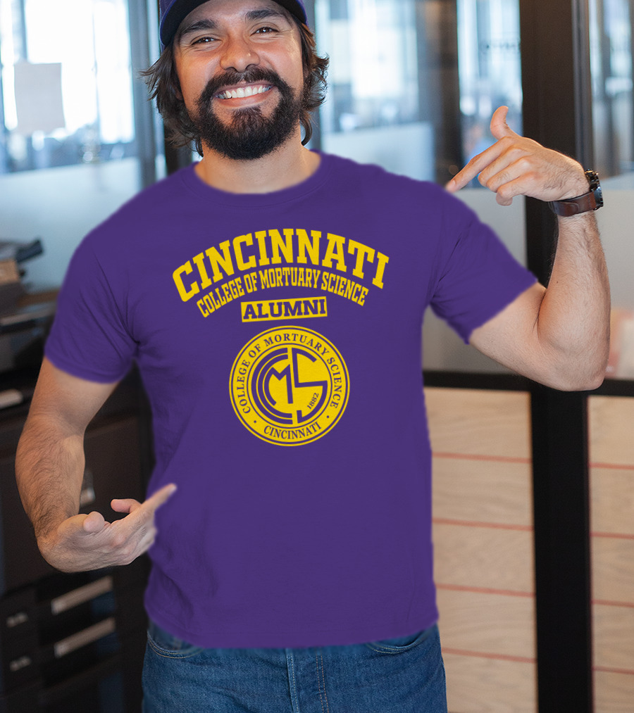 Cincinnati College Of Mortuary Science Alumni Emblem 1882 T-Shirt