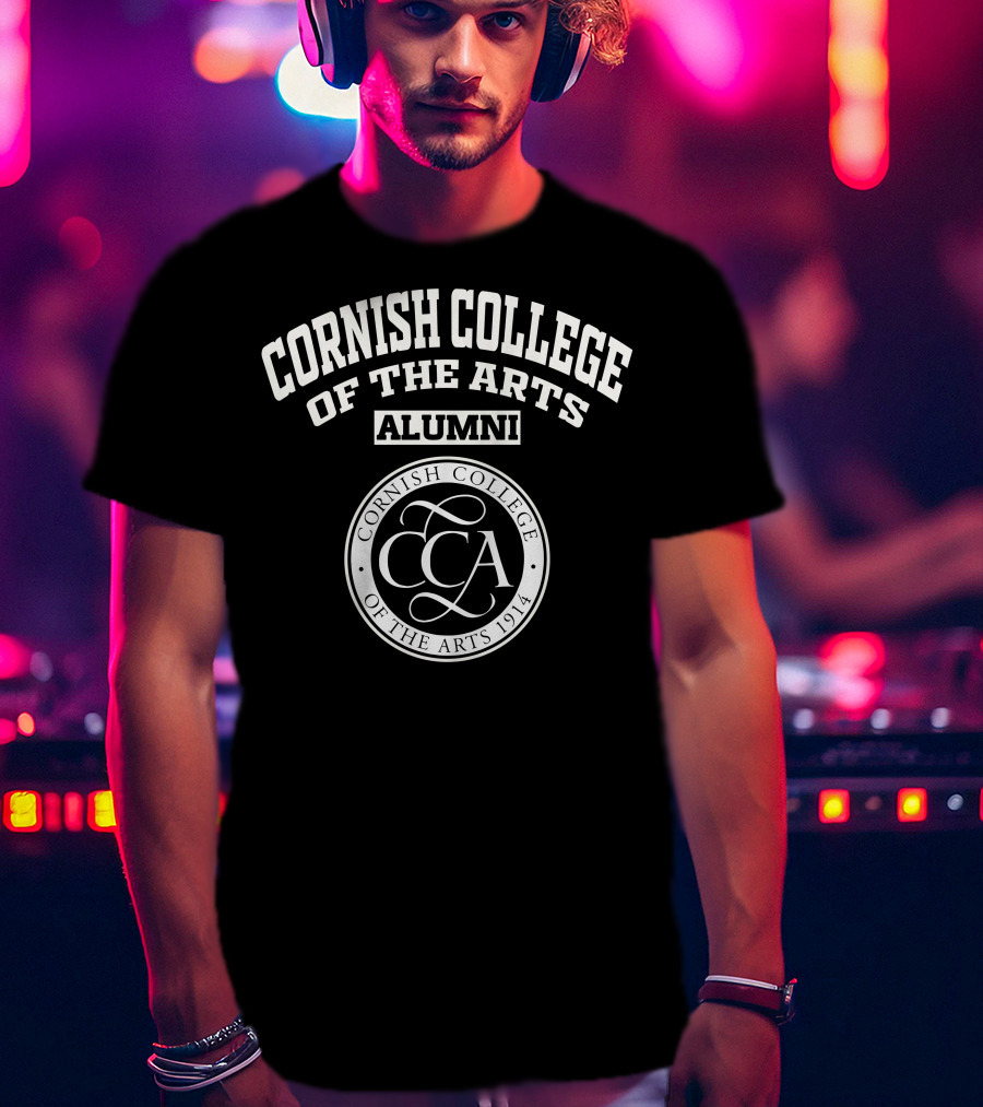 Cornish College Of The Arts Alumni CCA Seal 1914 T-Shirt