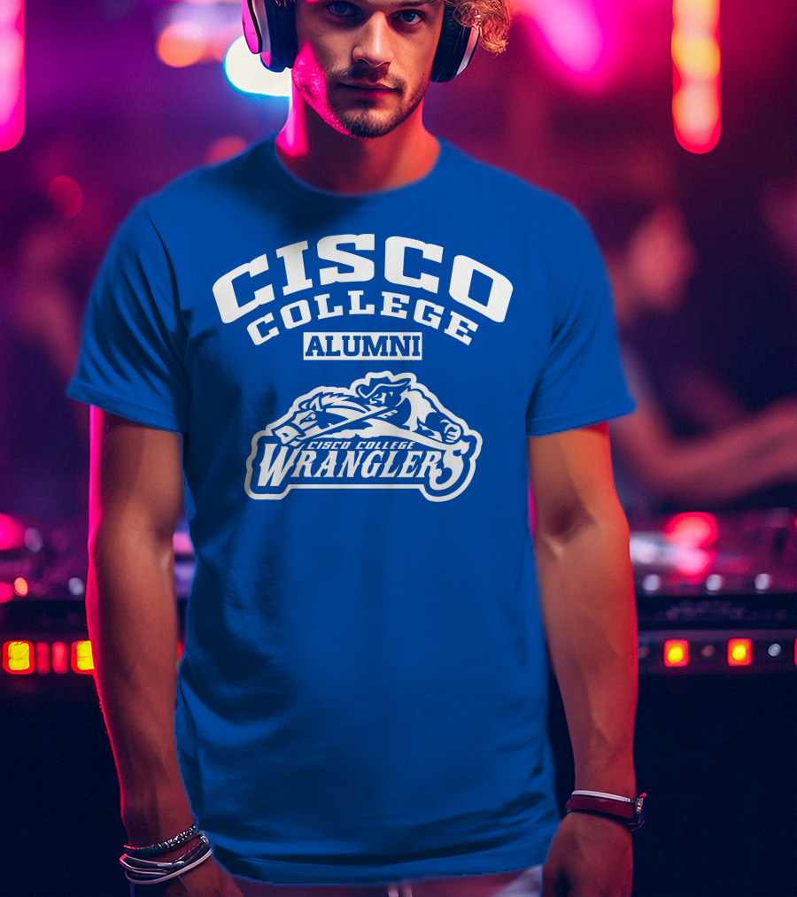 Cisco College Alumni Wrangler T-Shirt