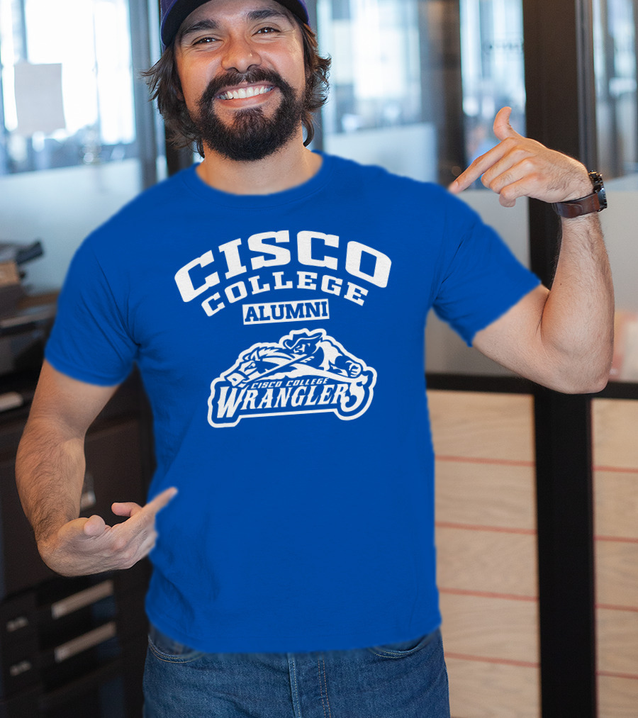 Cisco College Alumni Wrangler T-Shirt