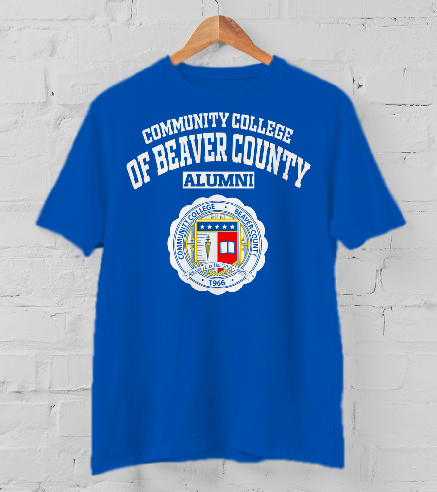 Community College Of Beaver County Alumni Emblem 1966 T-Shirt