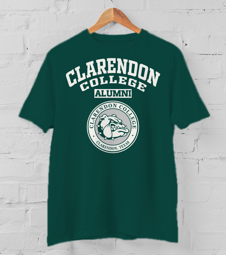 Clarendon College Alumni Clarendon Texas Bulldog T-Shirt