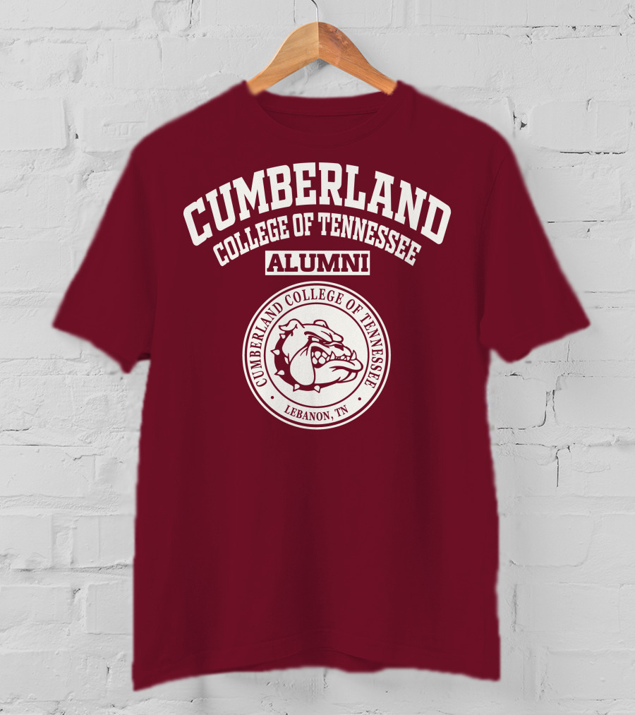 Cumberland College Of Tennessee Alumni Bulldog Lebanon T-Shirt
