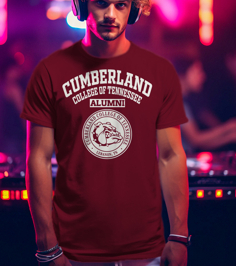 Cumberland College Of Tennessee Alumni Bulldog Lebanon T-Shirt