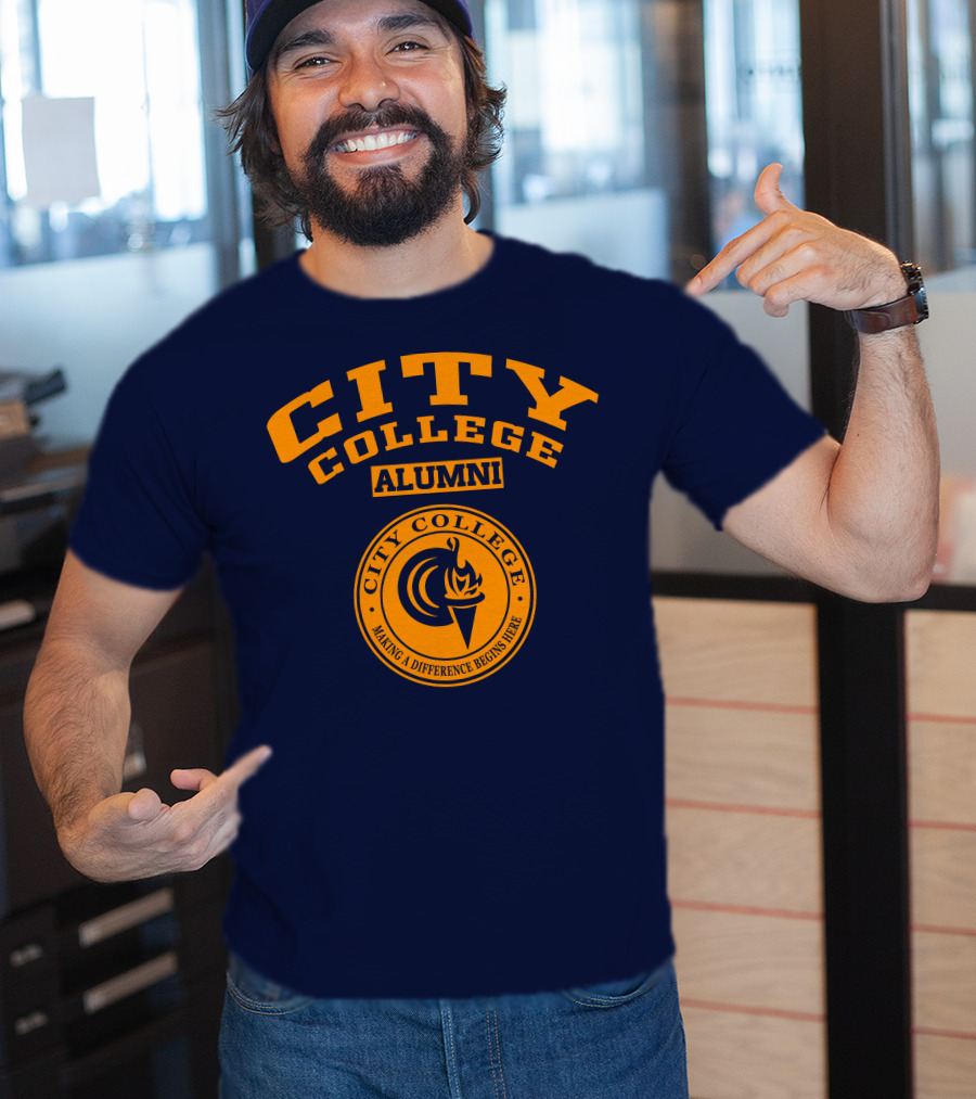 City College Alumni Making A Difference Begins Here T-Shirt