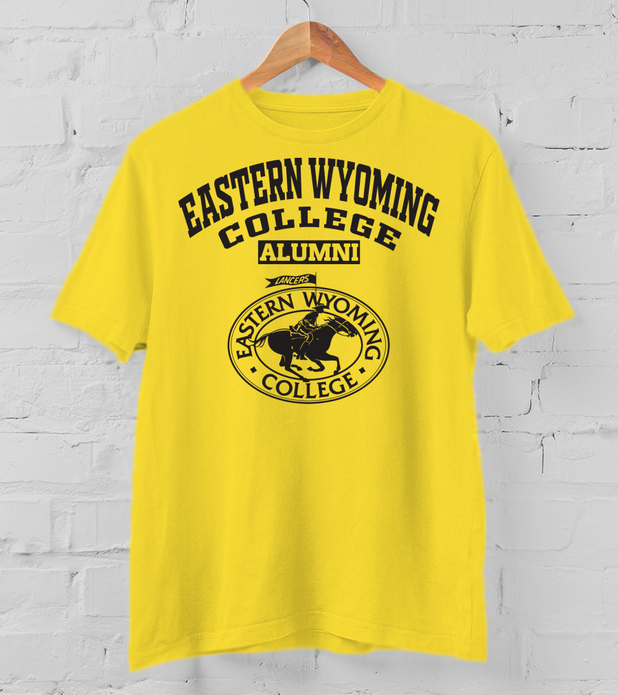 Eastern Wyoming College Alumni Lancers Rider T-Shirt
