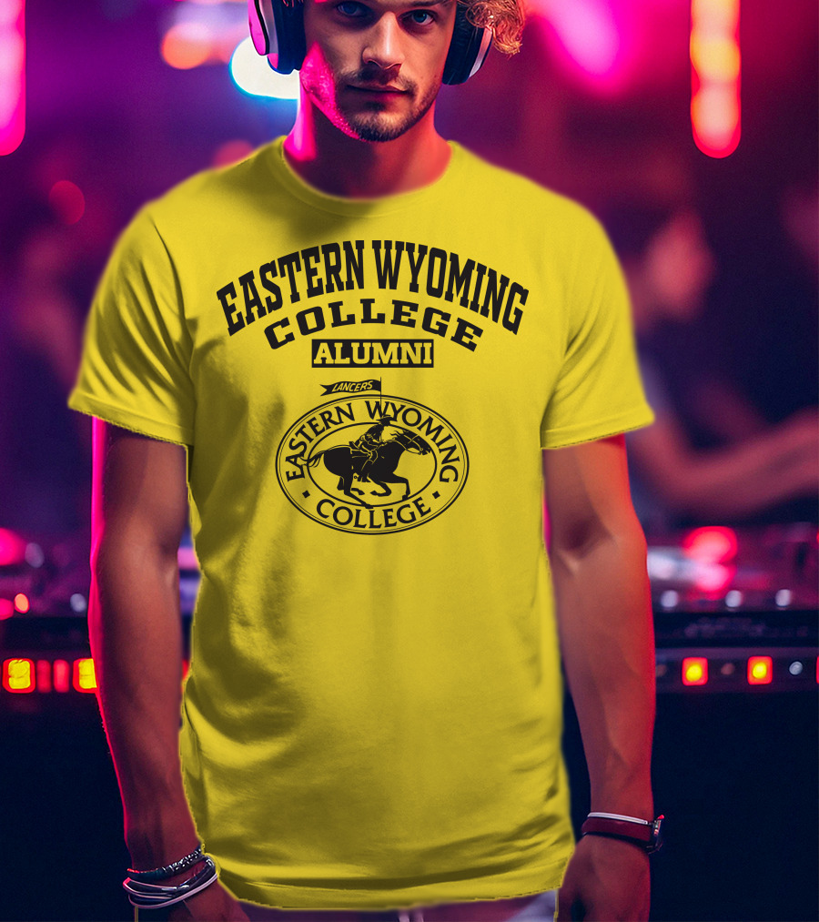 Eastern Wyoming College Alumni Lancers Rider T-Shirt