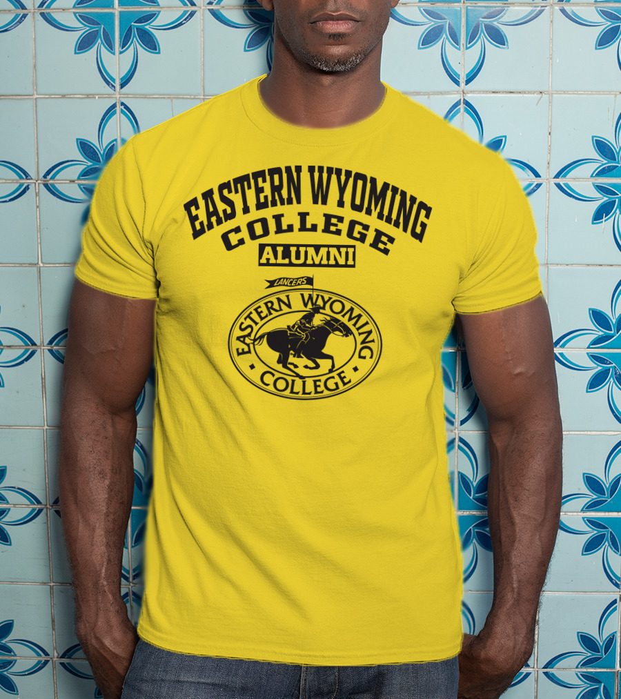 Eastern Wyoming College Alumni Lancers Rider T-Shirt