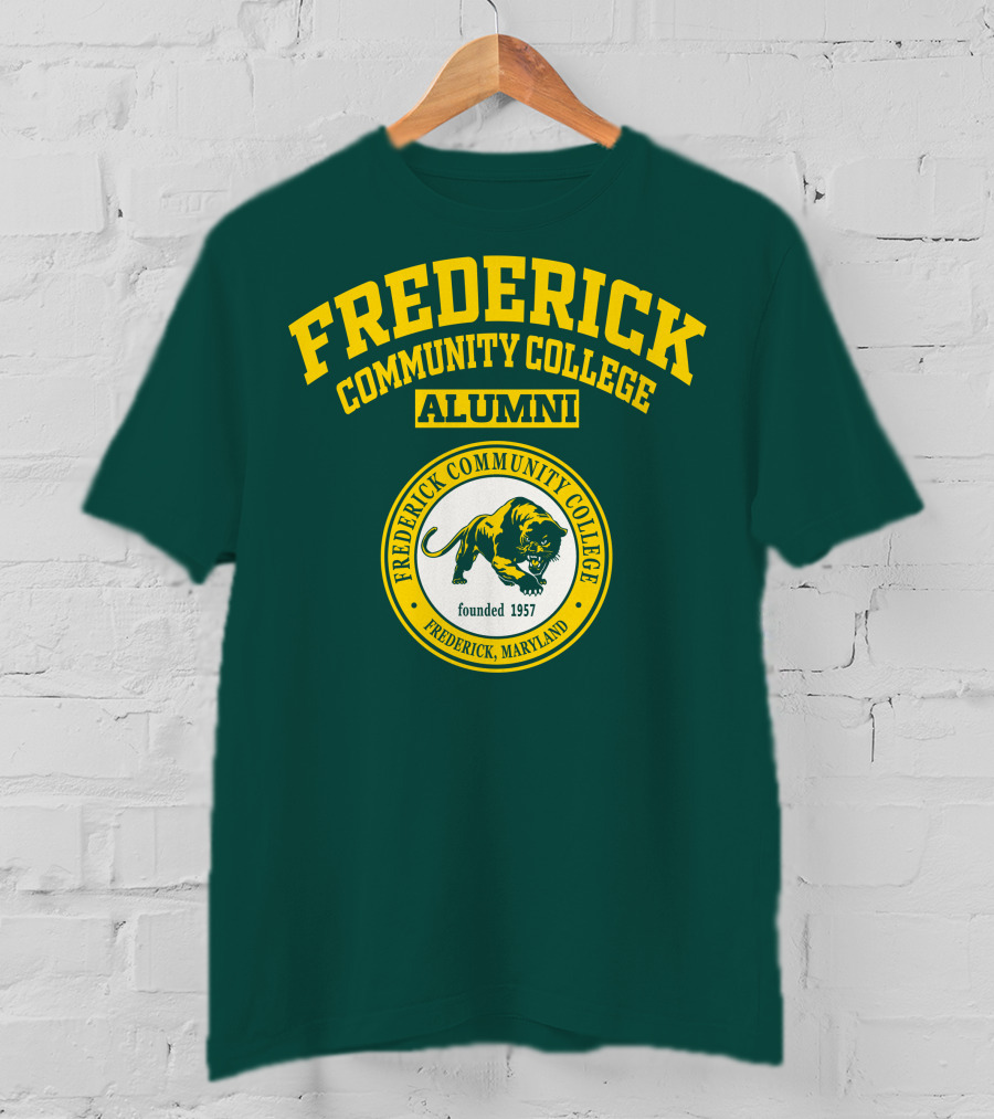 Frederick Community College Alumni Founded 1957 Frederick Maryland Panther T-Shirt