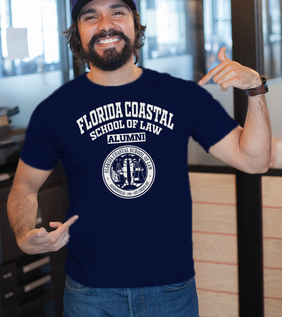 Florida Coastal School Of Law Alumni Jacksonville 1996 Lex Ubique Est T-Shirt
