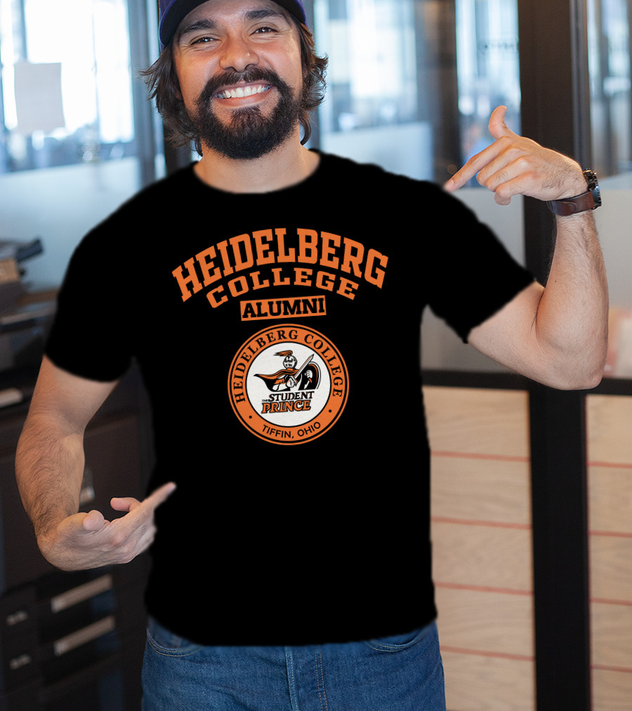 Heidelberg College Alumni The Student Prince Tiffin Ohio T-Shirt