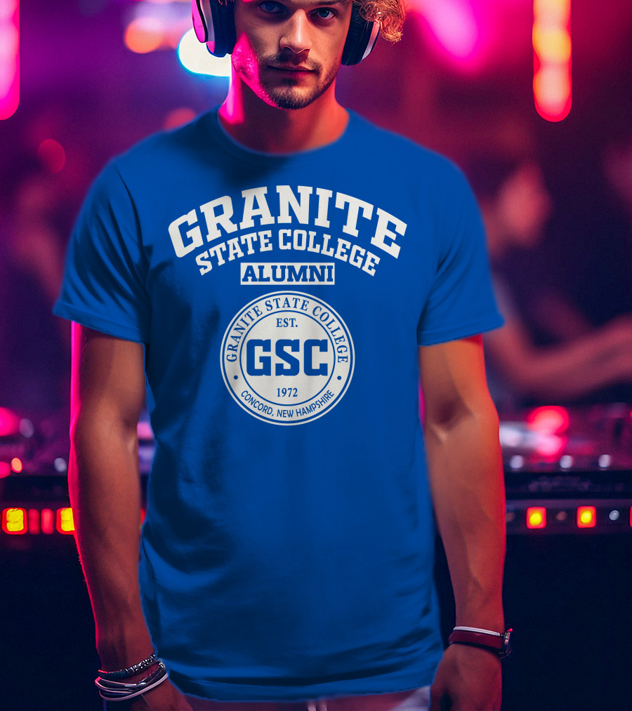 Granite State College Alumni GSC Concord New Hampshire 1972 T-Shirt
